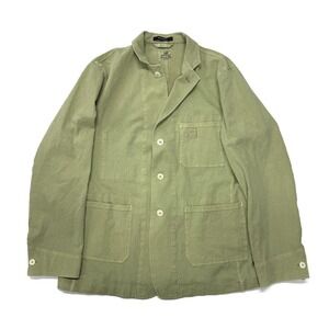 Todd Snyder Sage Green Cotton Seersucker Workwear Jacket